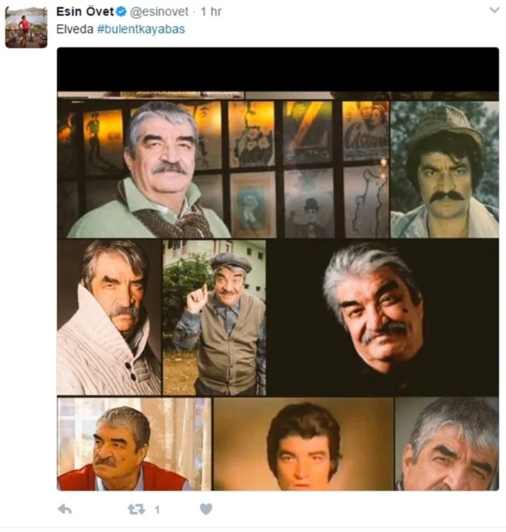 Ünlülerin Bülent Kayabaş'a vedası