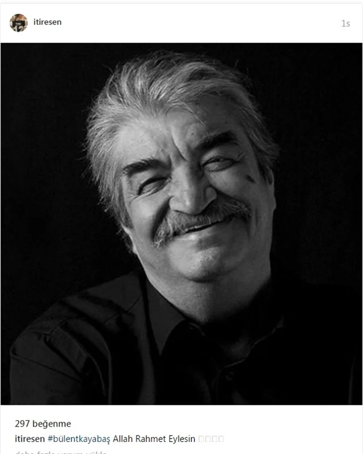 Ünlülerin Bülent Kayabaş'a vedası