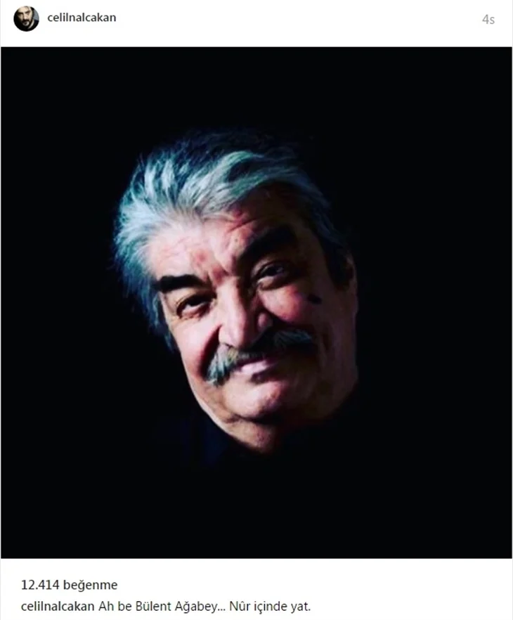 Ünlülerin Bülent Kayabaş'a vedası