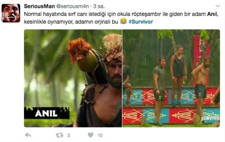Survivor Anıl'ın yeni arkadaşına bakın olay oldu!