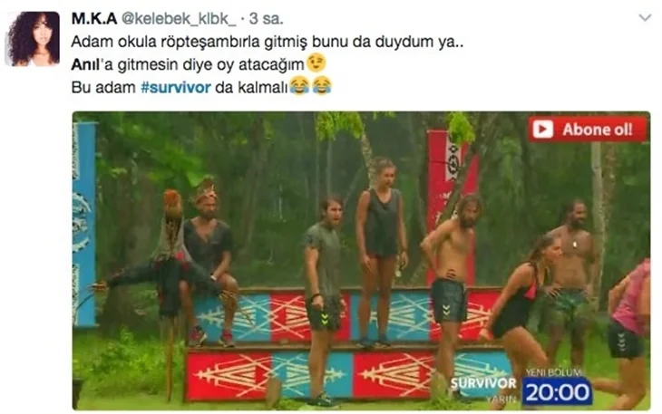 Survivor Anıl'ın yeni arkadaşına bakın olay oldu!