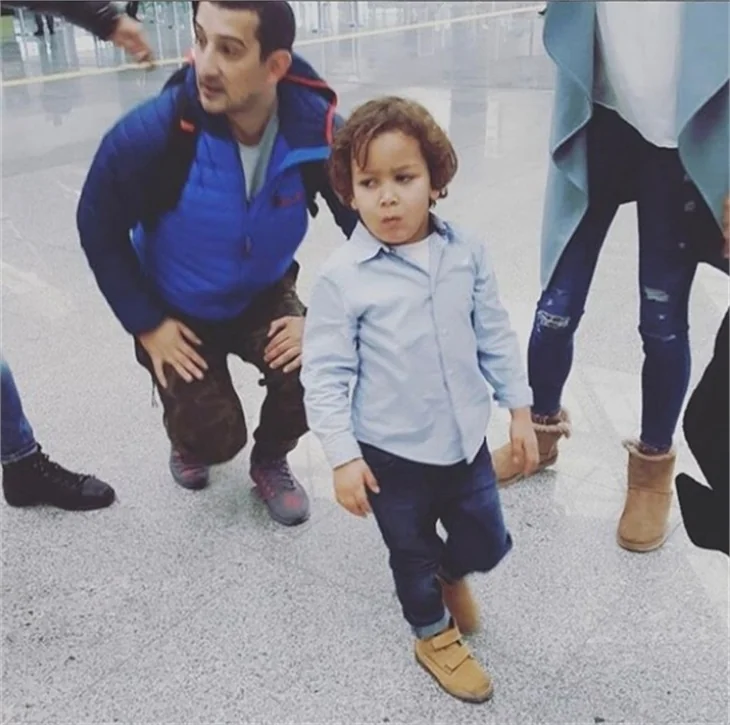 Serhat Akın'ın eşi Eileen Akın paylaştı! Çocukları ile...