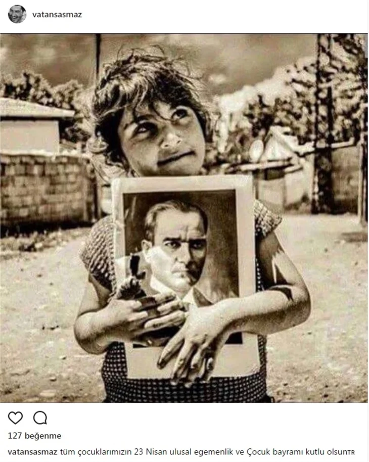 Ünlülerin 23 Nisan paylaşımları