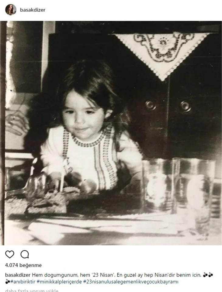 Ünlülerin 23 Nisan paylaşımları