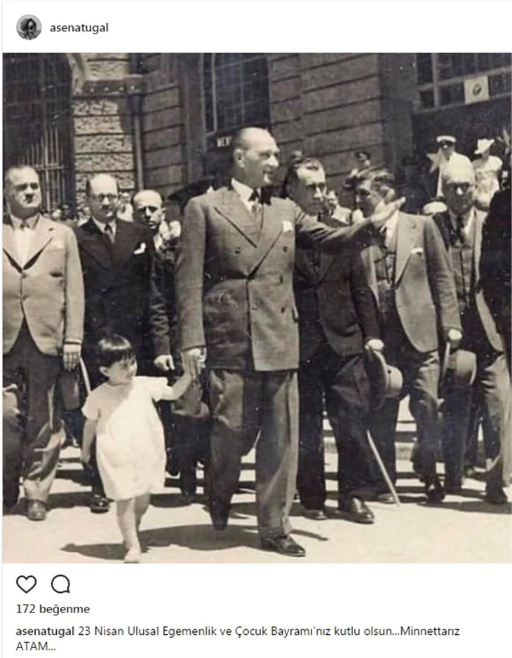 Ünlülerin 23 Nisan paylaşımları
