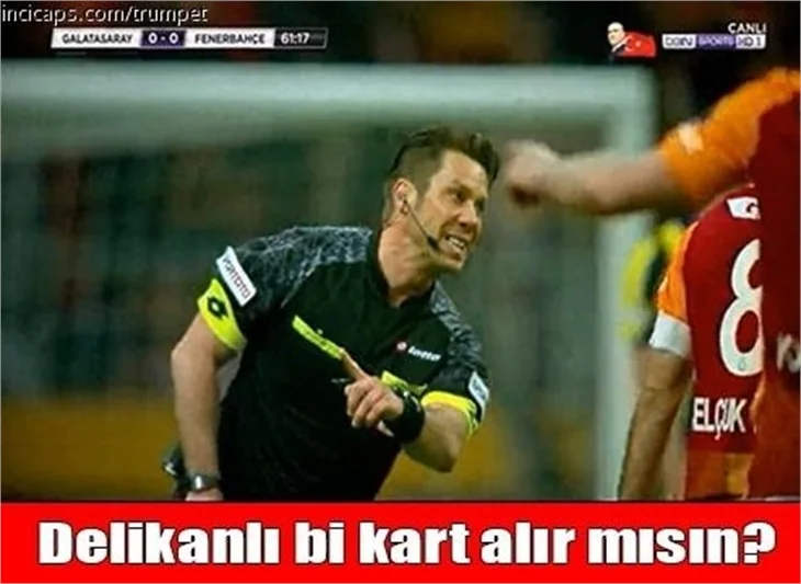 Galatasaray ve Fenerbahçe derbisi capsleri coşturdu