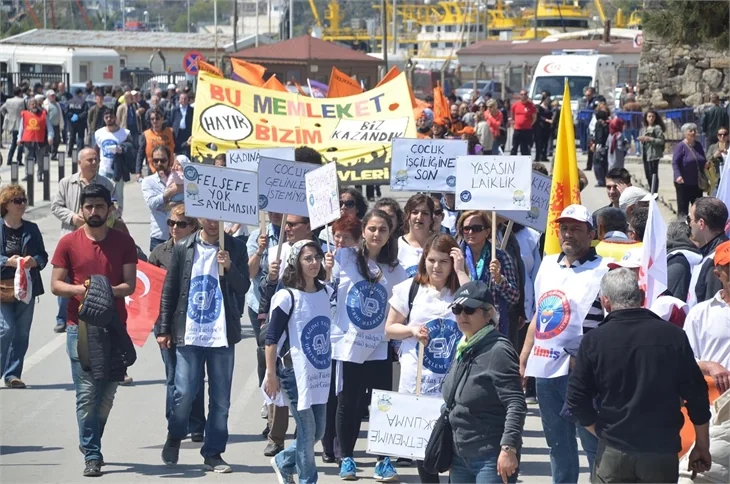 Tüm Türkiye'de 1 Mayıs coşkusu