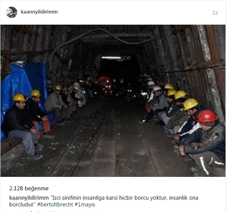 Ünlülerin 1 Mayıs paylaşımları...