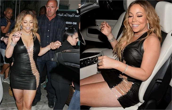 Mariah Carey'in zor anları!