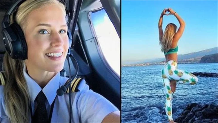 Güzel pilot, fenomen oldu!