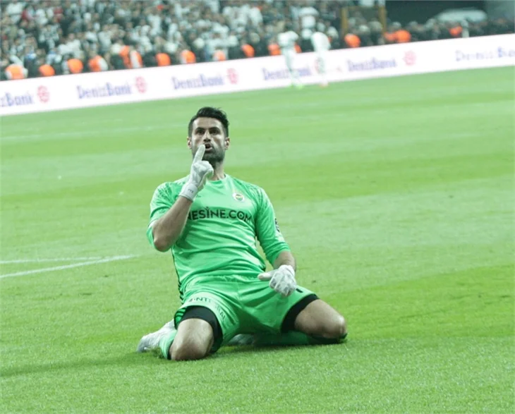 Beşiktaş-Fenerbahçe maçından kareler
