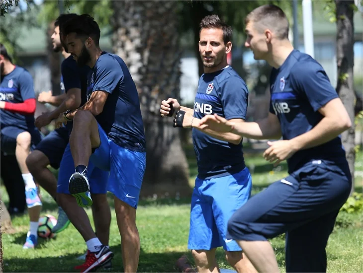 Trabzonspor kuvvet çalıştı