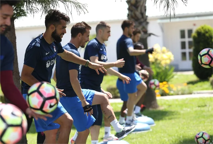 Trabzonspor kuvvet çalıştı