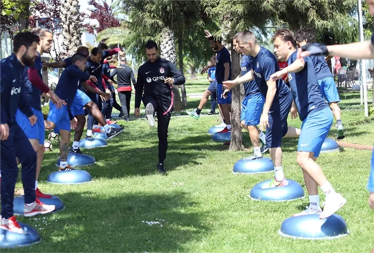 Trabzonspor kuvvet çalıştı