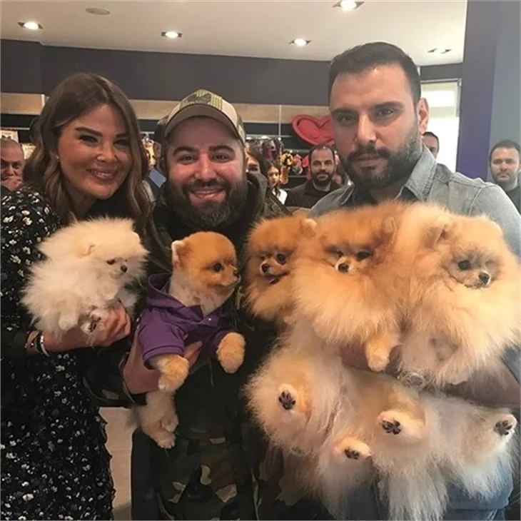 İşte ünlülerin hayvanları!