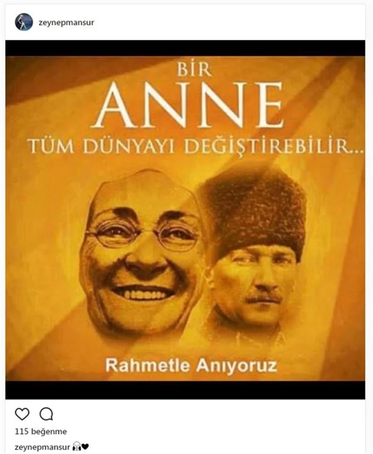 Ünlülerin Anneler Günü paylaşımları...
