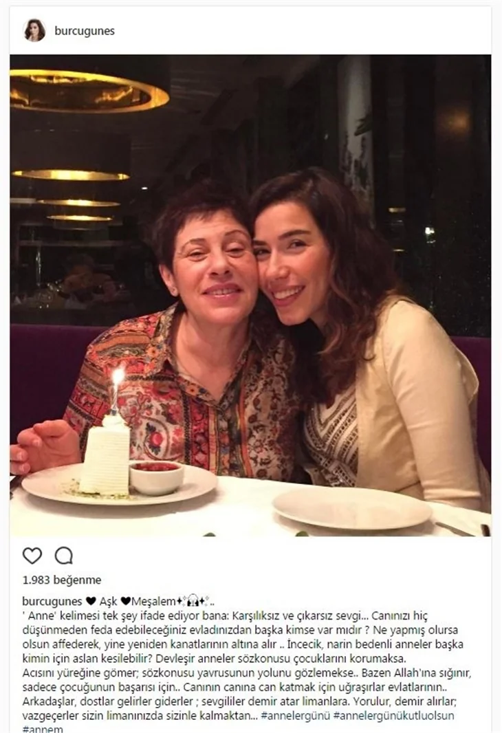 Ünlülerin Anneler Günü paylaşımları...