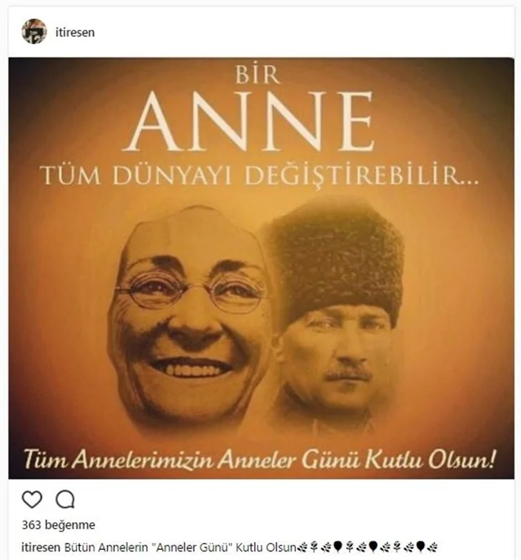 Ünlülerin Anneler Günü paylaşımları...