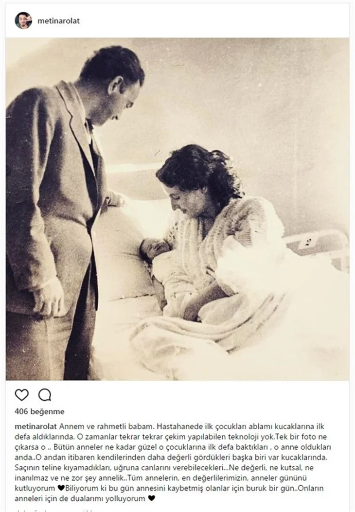 Ünlülerin Anneler Günü paylaşımları...