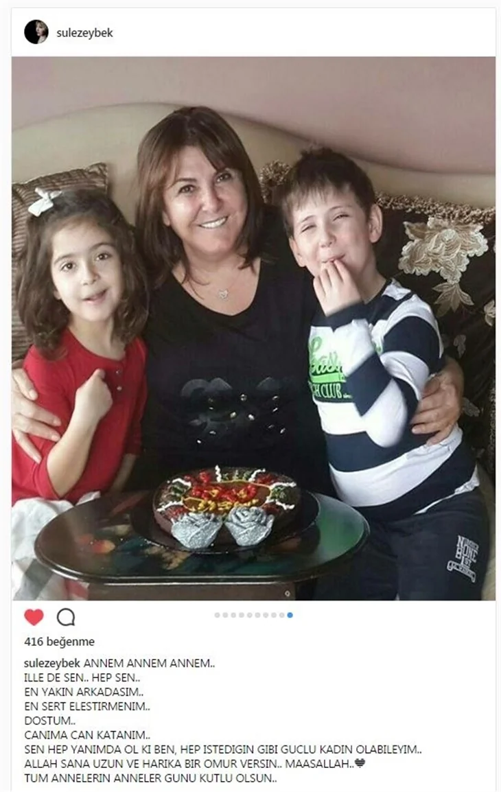 Ünlülerin Anneler Günü paylaşımları...