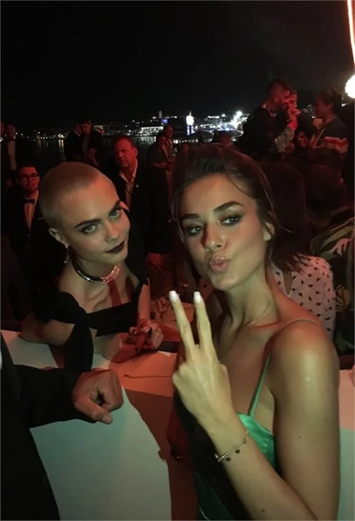 Bensu Soral, Cannes'da dünya yıldızlarıyla aynı partide!