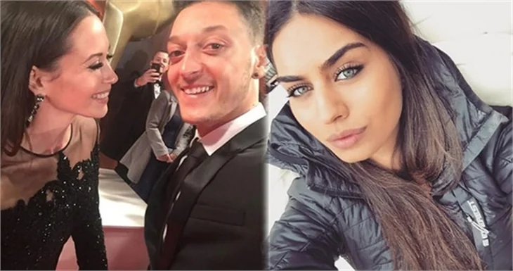 Amine Gülşe, Mesut Özil'i terk etti!