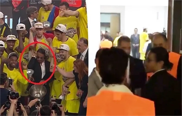 Nusret'i soyunma odasına almadılar!