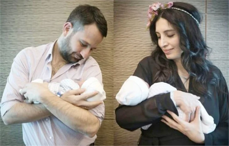 İşte Başak Sayan ikizleri!