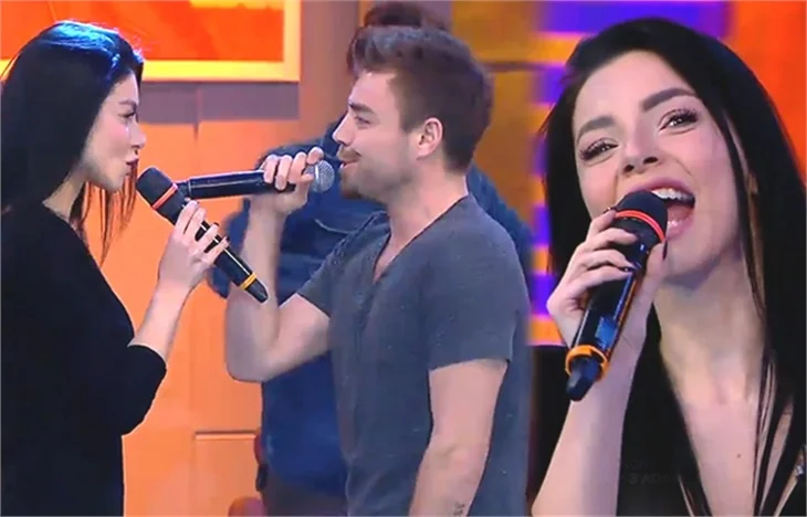 Murat Dalkılıç ve eşi Merve Boluğur'dan şarkı sürprizi...