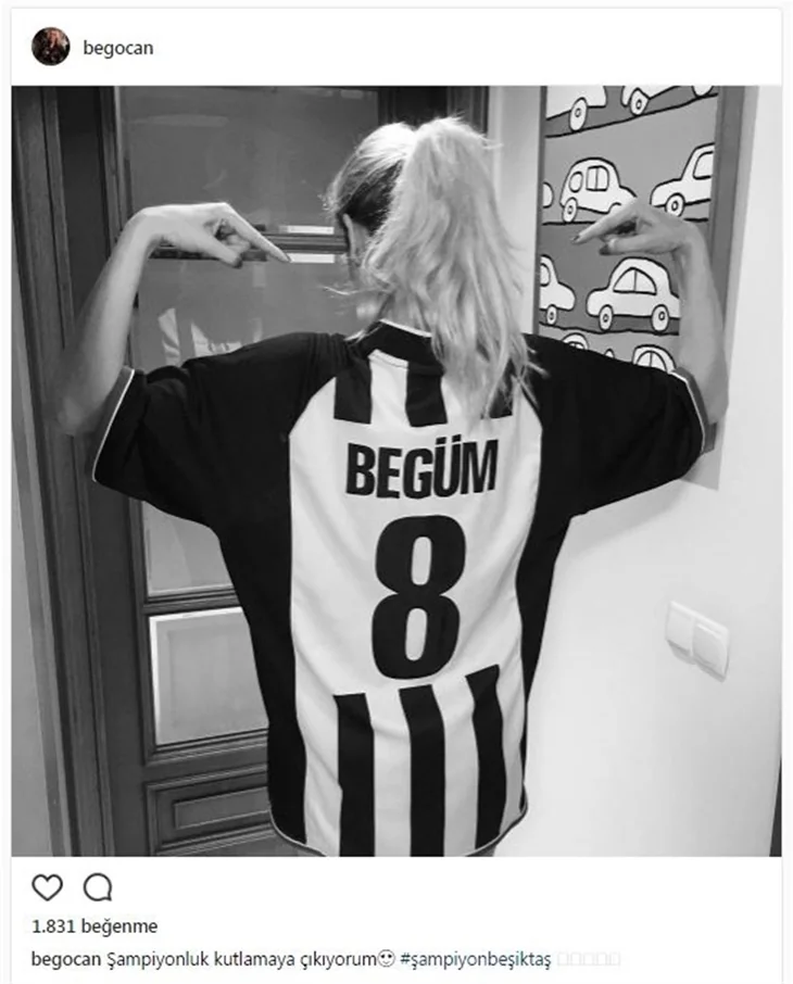 Ünlüler Beşiktaş'ın şampiyonluğunu böyle kutladılar...