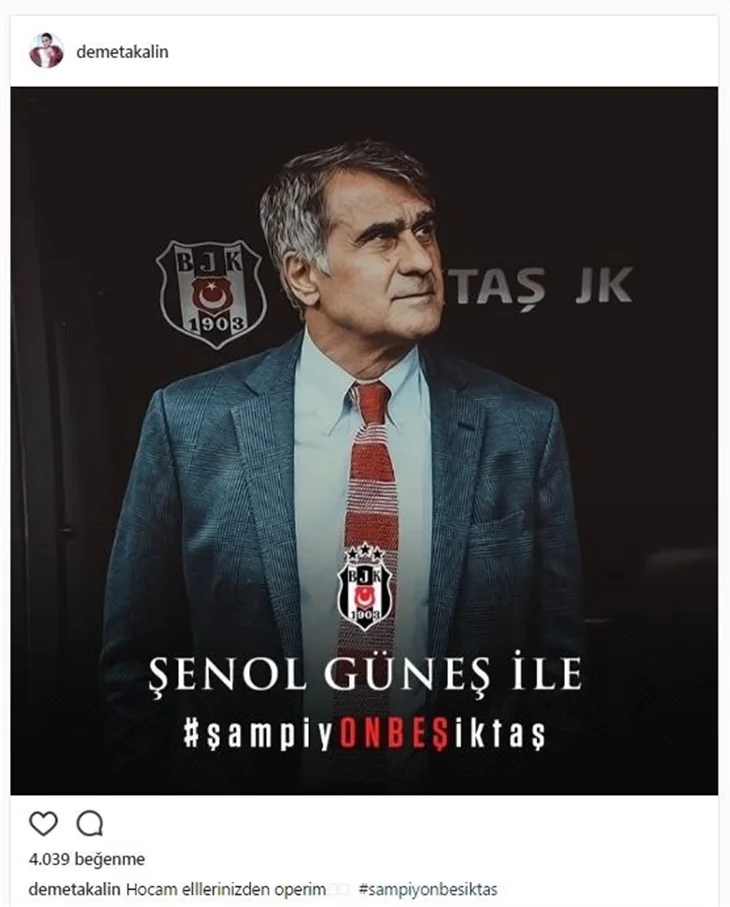 Ünlüler Beşiktaş'ın şampiyonluğunu böyle kutladılar...
