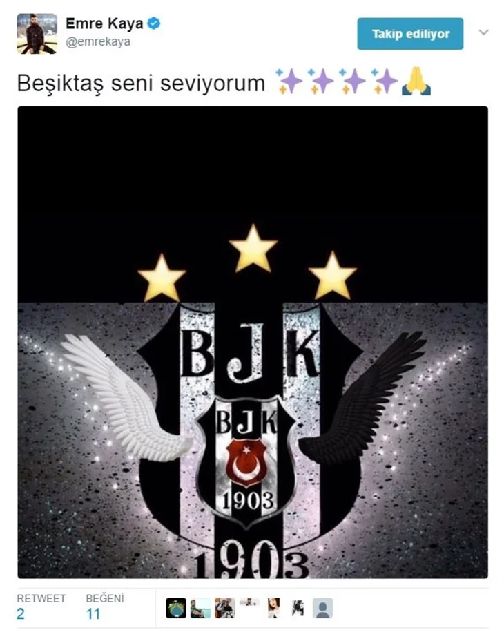 Ünlüler Beşiktaş'ın şampiyonluğunu böyle kutladılar...
