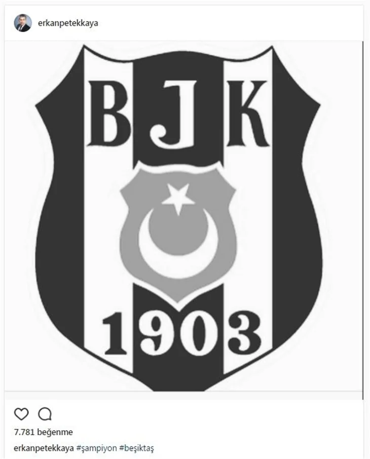 Ünlüler Beşiktaş'ın şampiyonluğunu böyle kutladılar...