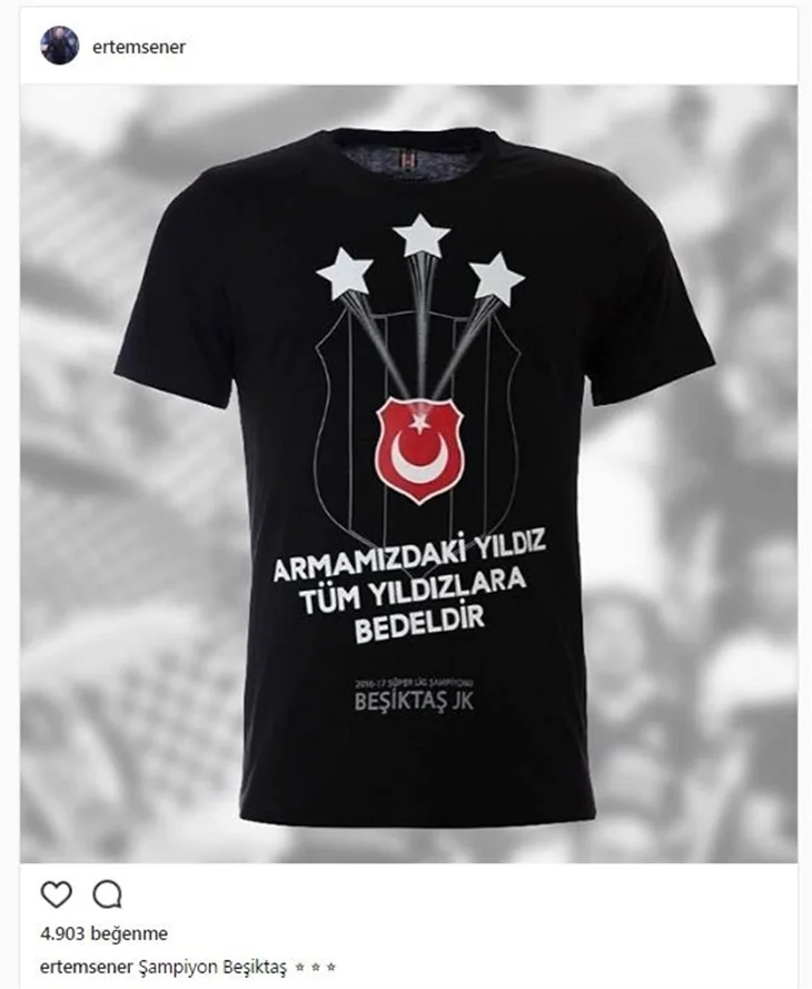 Ünlüler Beşiktaş'ın şampiyonluğunu böyle kutladılar...