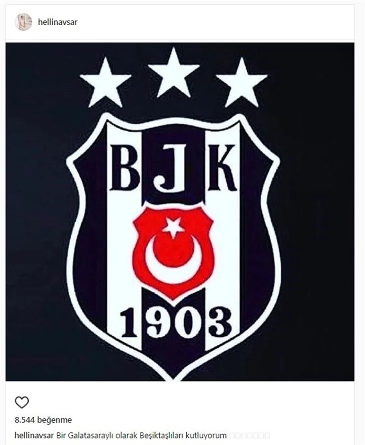 Ünlüler Beşiktaş'ın şampiyonluğunu böyle kutladılar...