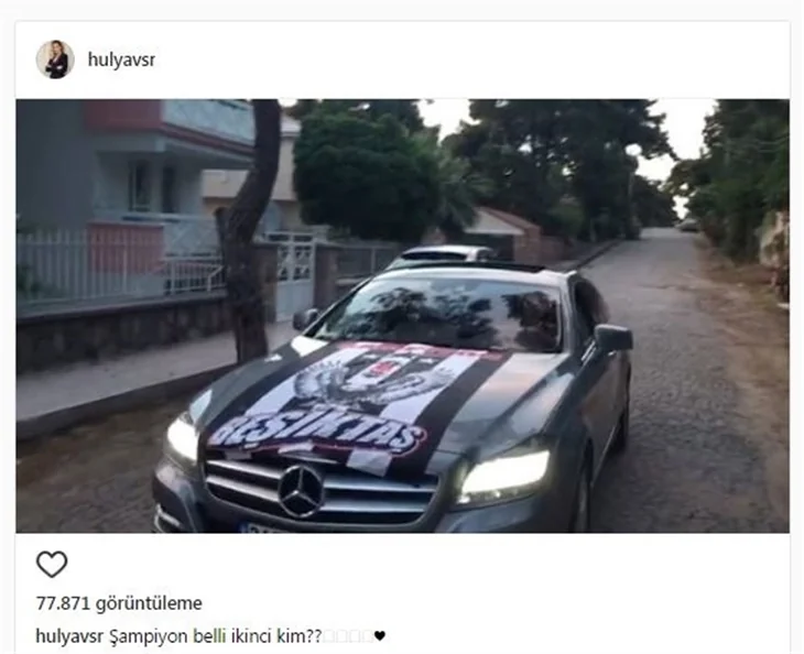 Ünlüler Beşiktaş'ın şampiyonluğunu böyle kutladılar...