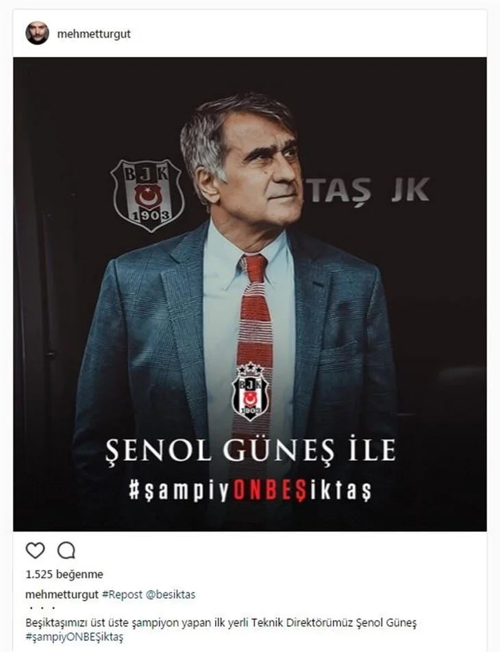 Ünlüler Beşiktaş'ın şampiyonluğunu böyle kutladılar...