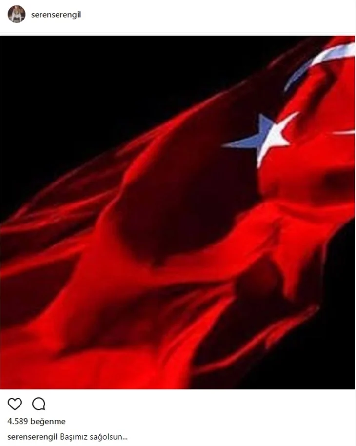 Ünlülerin Şırnak Şehitleri için paylaştıkları