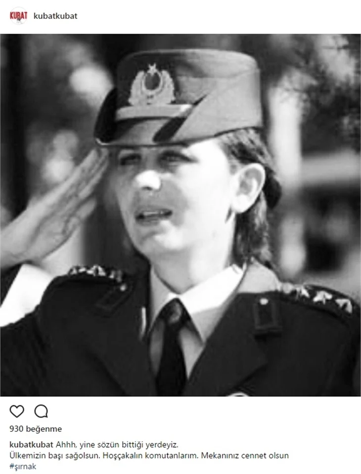 Ünlülerin Şırnak Şehitleri için paylaştıkları