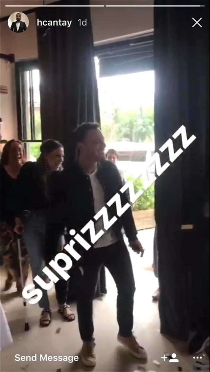 Serenay Sarıkaya'nın bacağına ne oldu?