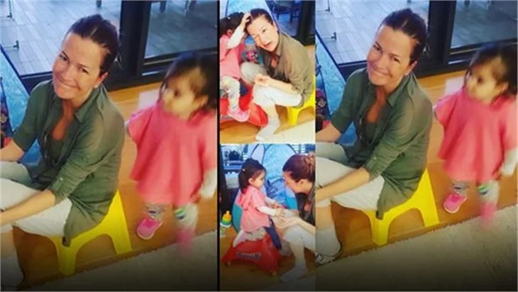 Hale Caneroğlu, şimdi çocuk büyütüyor!