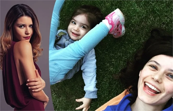 Beren Saat yeğeni için yazdı