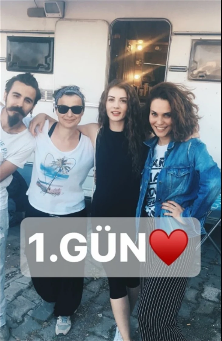 Badem Şekeri'nin çekimleri başladı!
