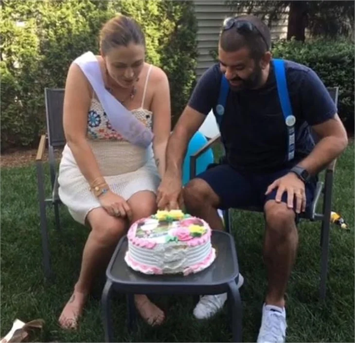 Ceyda Düvenci ve Bülent Şakrak, Amerika'da parti verdi!