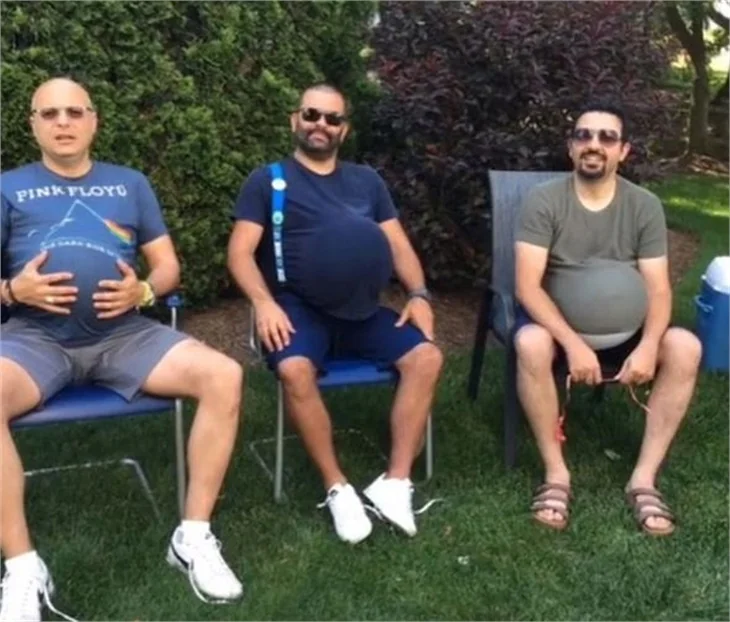 Ceyda Düvenci ve Bülent Şakrak, Amerika'da parti verdi!
