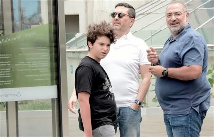 Baba-oğul Tatlıcı'nın keyfi