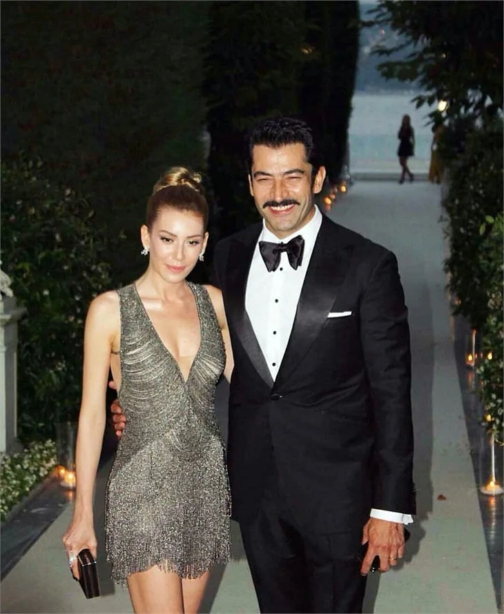 Burak Özçivit ve Fahriye Evcen'in düğününden ilk kareler geldi