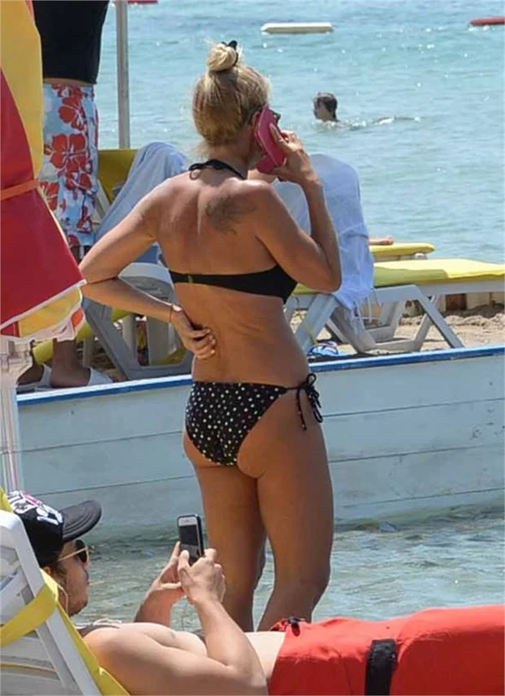 Melek Şahin, Bodrum tatilinde!