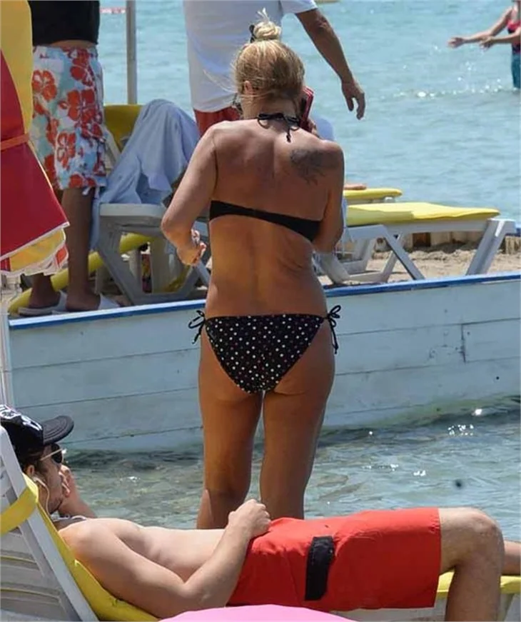 Melek Şahin, Bodrum tatilinde!