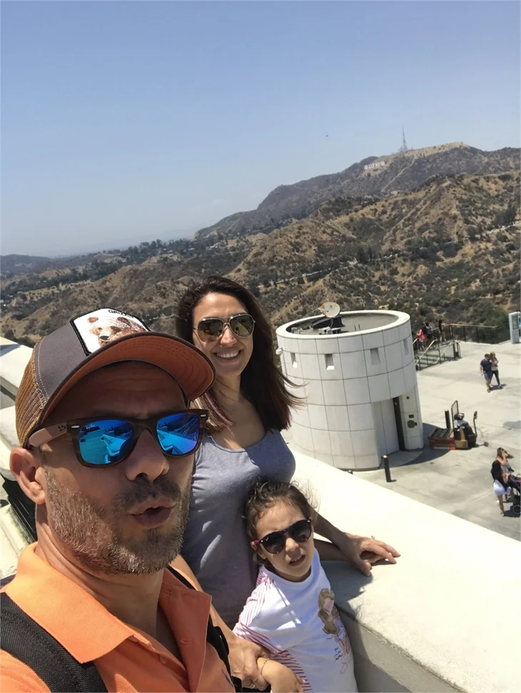 Zuhal Topal'ın Los Angeles tatili!